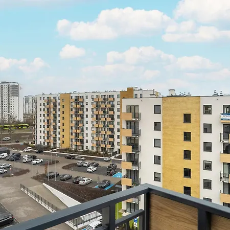New Wagrowska With 2 Free Parking Places And Balcony In By Renters * Poznan