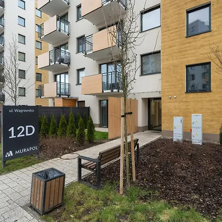 Apartament New Wagrowska With 2 Free Parking Places&balcony In By Renters Poznań