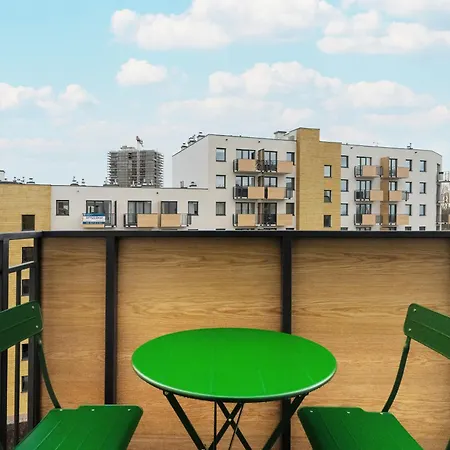 New Wagrowska With 2 Free Parking Places And Balcony In By Renters * Poznań