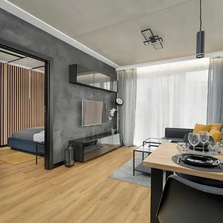 Apartment New Wagrowska With 2 Free Parking Places And Balcony In By Renters