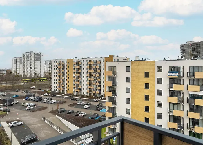 New Wagrowska With 2 Free Parking Places And Balcony In By Renters * Poznan