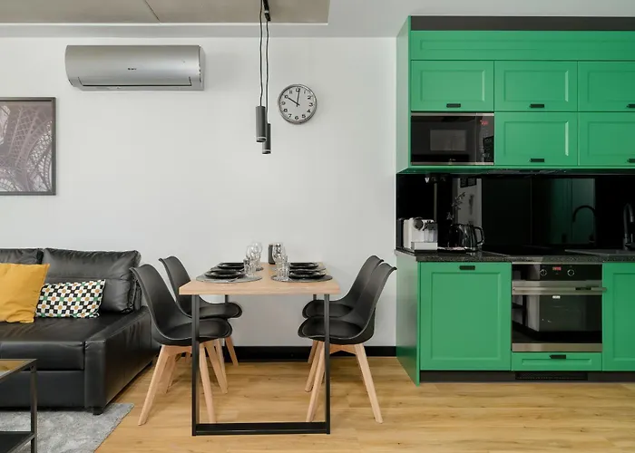 公寓 New Wagrowska With 2 Free Parking Places And Balcony In By Renters *